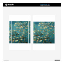 Van Gogh Almond Branches In Bloom Decals For Kindle Fire
