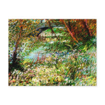 Van Gogh Banks of the Seine Postcard