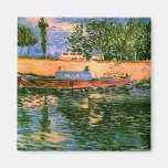 Van Gogh Banks of the Seine with Boats (F353) Fridge Magnet
