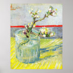 Van Gogh; Blossoming Almond Branch in a Glass Print
