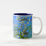 Van Gogh: Blossoming Almond Tree Branches Mugs