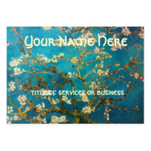 Van Gogh Blossoming Almond Tree Business Card Templates