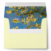 Van Gogh; Blossoming Almond Tree Envelopes