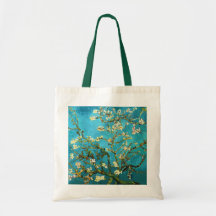 Van Gogh Blossoming Almond Tree (F671) Fine Art Bags