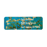 Van Gogh Blossoming Almond Tree (F671) Fine Art labels
