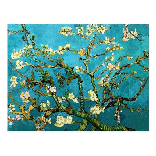 Van Gogh Blossoming Almond Tree (F671) Fine Art Post Cards