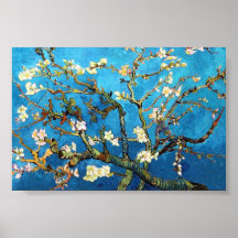 Van Gogh Blossoming Almond Tree (F671) Fine Art Poster