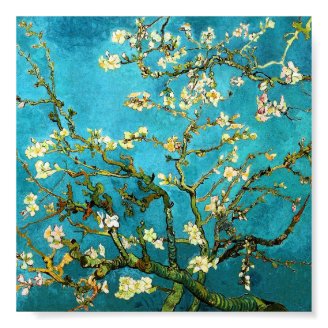 Van Gogh Blossoming Almond Tree (F671) Fine Art Print