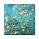 Van Gogh Blossoming Almond Tree Refrigerator Magnets