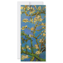 Van Gogh; Blossoming Almond Tree Full Color Rack Card