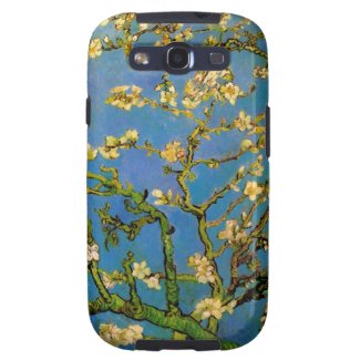 Van Gogh; Blossoming Almond Tree, Vintage Fine Art Samsung Galaxy S3 Case