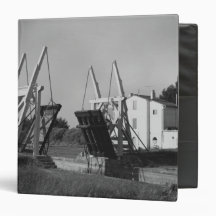 Van Gogh Bridge, Arles, c.1850-1960 3 Ring Binder