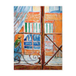 Van Gogh - Butchers Shop Seen From A Window Postcard