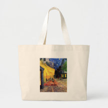 Van Gogh Cafe Terrace At Night Bag