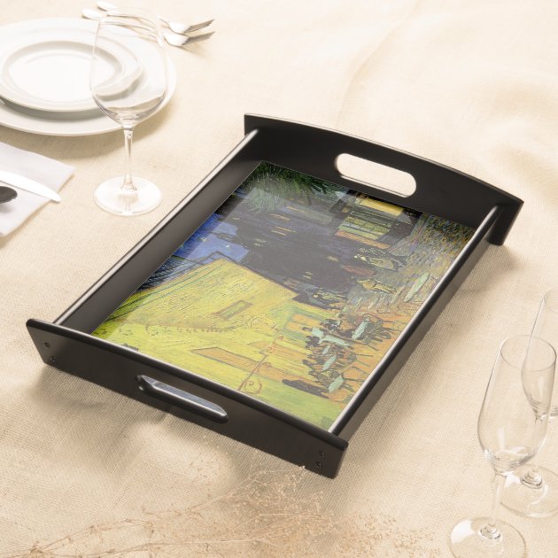 Van Gogh; Cafe Terrace at Night Food Tray-0