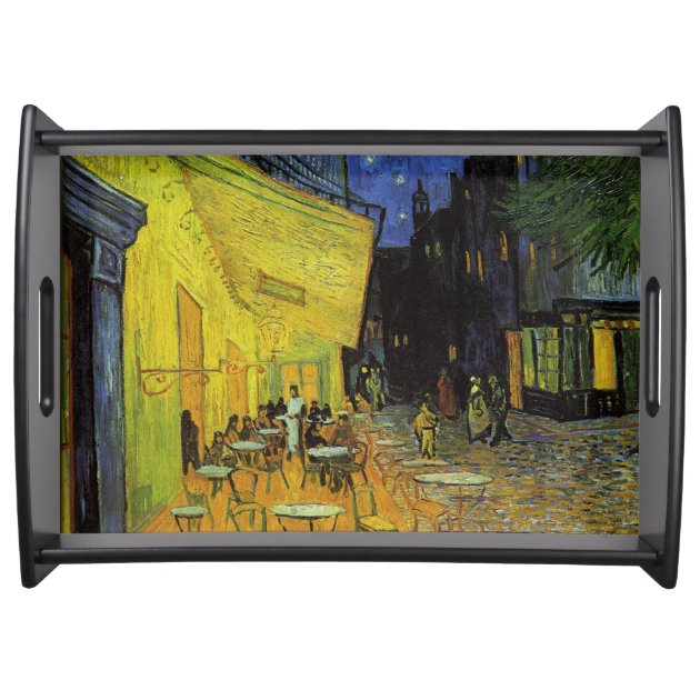 Van Gogh; Cafe Terrace at Night Food Tray-1