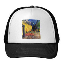 Van Gogh Cafe Terrace At Night Mesh Hat