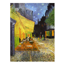 Van Gogh Cafe Terrace at Night Post Cards