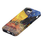 Van Gogh; Cafe Terrace at Night, Vintage Fine Art iPhone 5 Cases