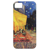 Van Gogh; Cafe Terrace at Night, Vintage Fine Art iPhone 5 Cases