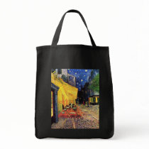 Van Gogh Cafe Terrace Canvas Bags
