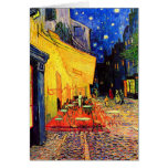 Van Gogh Cafe Terrace (F467) Vintage Fine Art Greeting Card