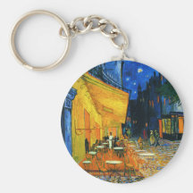 Van Gogh Café Terrace Key Chain
