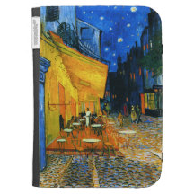 Van Gogh Café Terrace Kindle Case