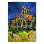 Van Gogh Church at Auvers (F789) Fine Art Card