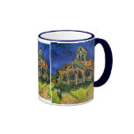 Van Gogh Church at Auvers (F789) Fine Art Mug