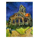 Van Gogh Church at Auvers (F789) Fine Art Postcards