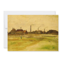 Van Gogh; Coalmine in the Borinage Personalized Announcements