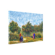 Van Gogh - Couples In The Park Canvas Print