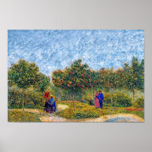 Van Gogh - Couples In The Park Posters