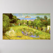 Van Gogh Daubigny's Garden  (F777) Posters