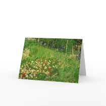 Van Gogh; Daubigny's Garden, Le Jardin de Daubigny Greeting Card