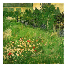 Van Gogh; Daubigny's Garden, Le Jardin de Daubigny Custom Invites
