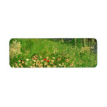 Van Gogh; Daubigny's Garden, Le Jardin de Daubigny Return Address Label