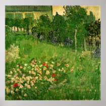 Van Gogh; Daubigny's Garden, Le Jardin de Daubigny Posters