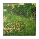 Van Gogh; Daubigny's Garden, Le Jardin de Daubigny Ceramic Tiles