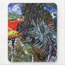 Van Gogh - Doctor Gachets Garden In Auvers Mousepad