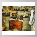 Van Gogh Dresser Poster