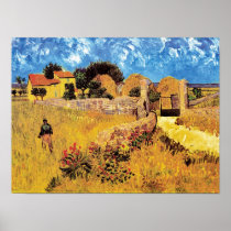 Van Gogh - Farmhouse In Provence Print