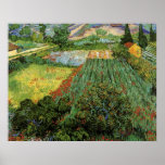 Van Gogh Field with Poppies posters