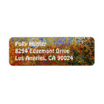 Van Gogh Flowering Garden (F430) Fine Art labels