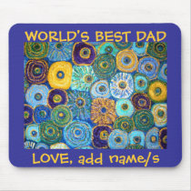 Van Gogh Flowers World's Best Mousepad