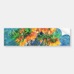 Van Gogh Fritillaries Copper Vase (F213) Fine Art Bumper Stickers