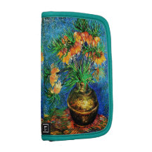 Van Gogh Fritillaries Copper Vase (F213) Fine Art Folio Planner