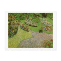 Van Gogh Garden in Auvers postcards