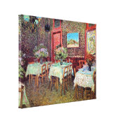 Van Gogh - Interior Of A Restaurant Stretched Canvas Print